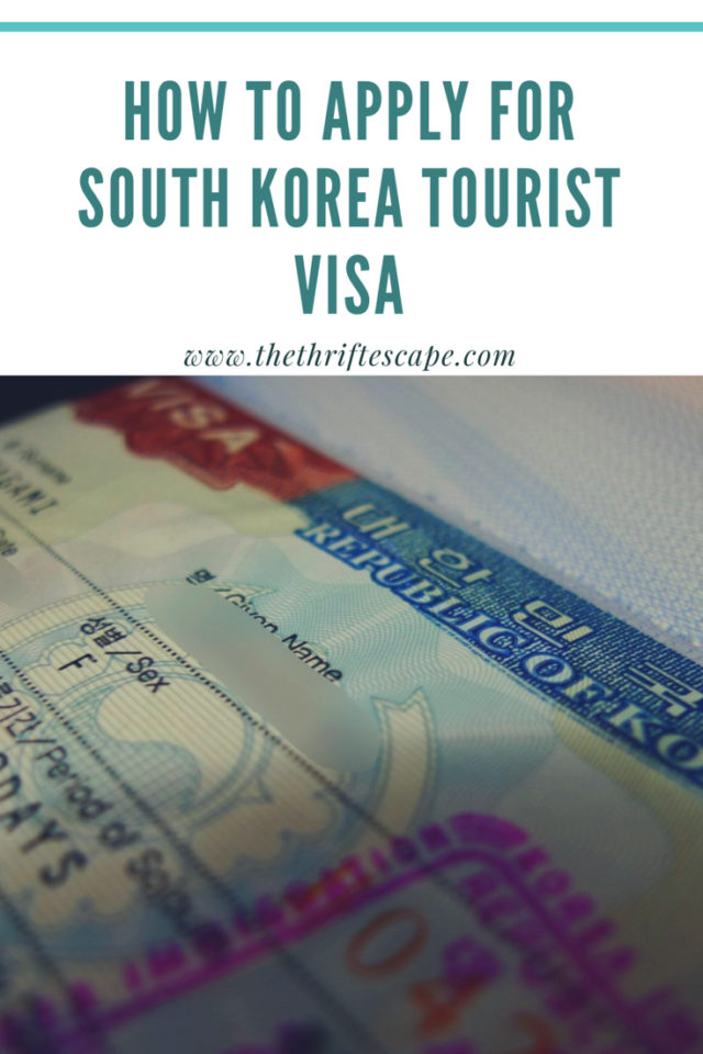 seoul korea tourist visa